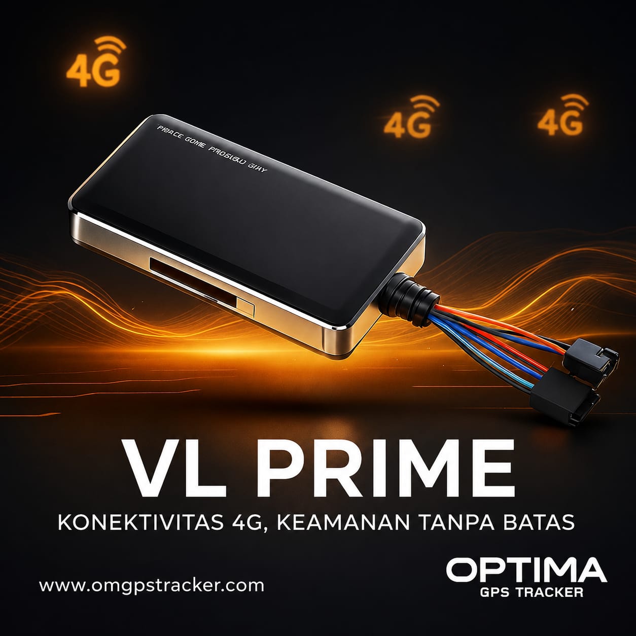 Optima GPS Tracker – VL Prime (4G LTE Tracker Premium)